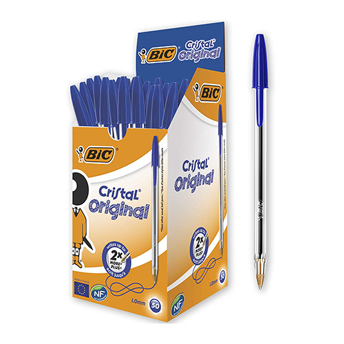 Esferográfica Bic Cristal Original Azul