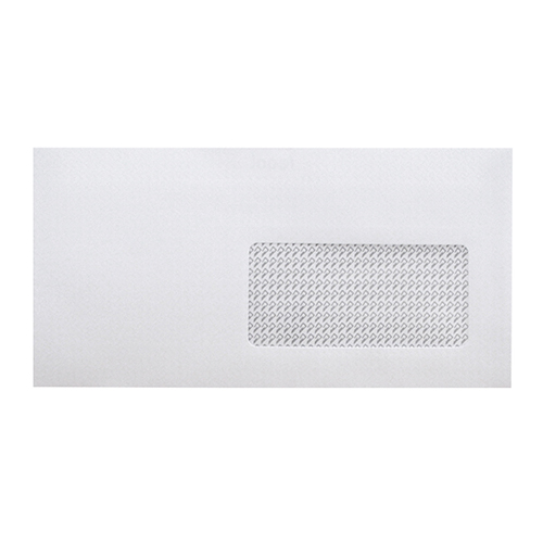 Envelope DL 110x220mm com Janela Pala Adesiva-25 unidades