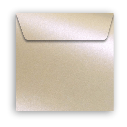 Envelope 170x170mm Majestic Creme - 10 Unidades