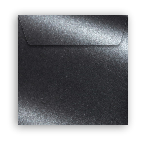 Envelope 170x170mm Majestic Metal Antracite - 10 Unidades