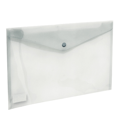 BOLSA TIPO ENVELOPE A4 COM MOLA FEGOL E105 TRANSPARENTE