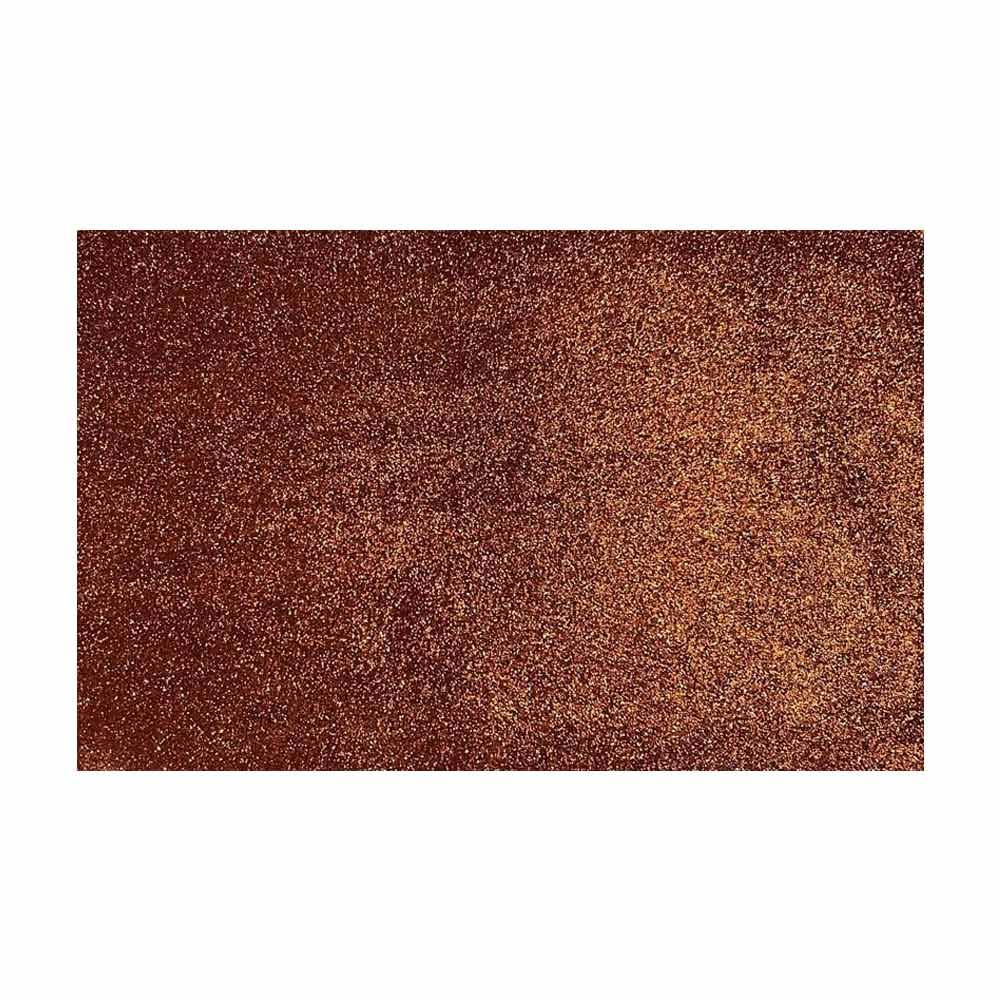 Placa de Cor Musgami Castanho Glitter 50x70cm 1un