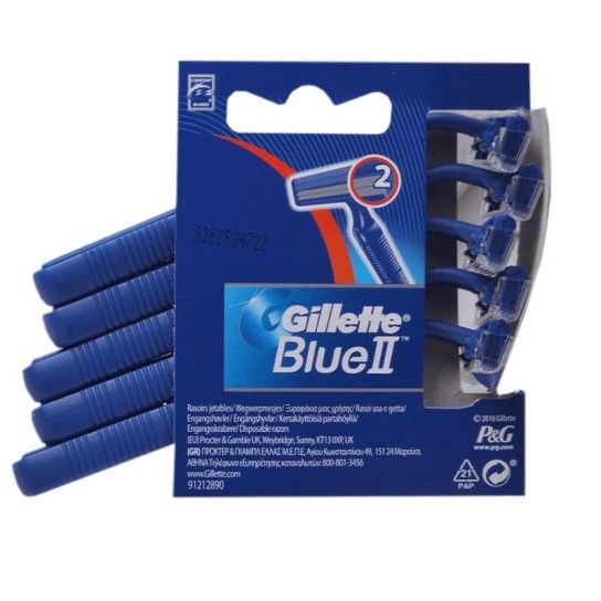 GILLETTE BLUE II 5PÇS