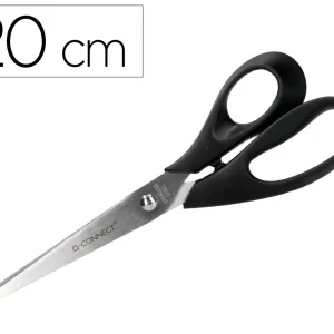 Tesoura para escritorio q-connect blister 1- 8'' ( 200 mm).