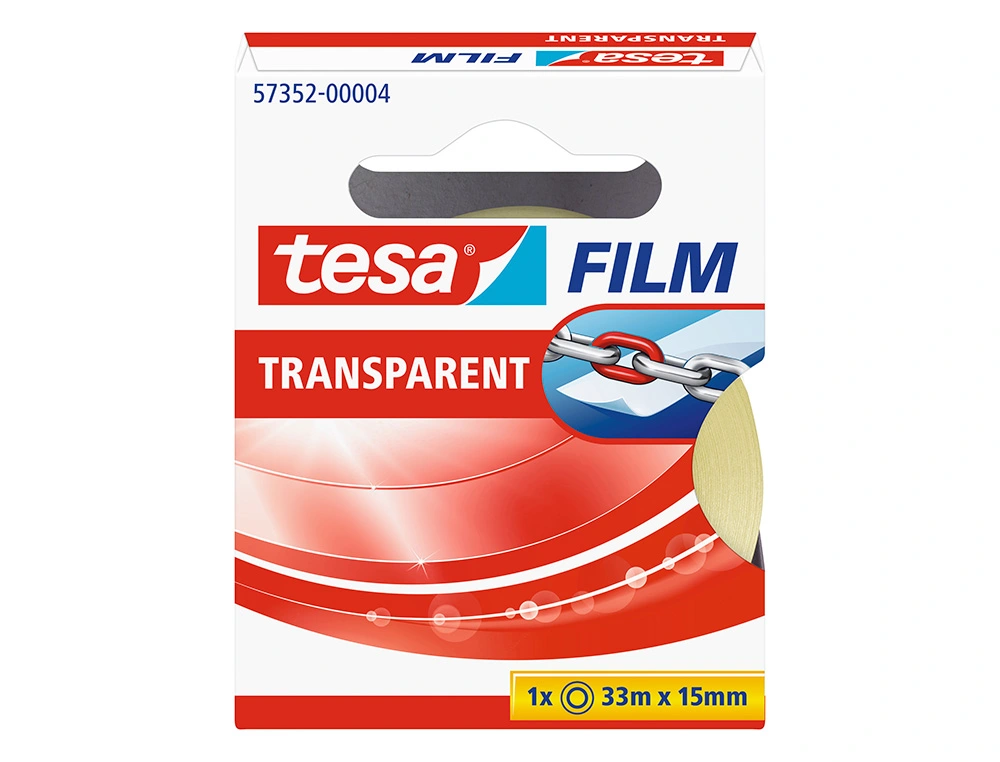 Fita adesiva tesa practic 33 mt x 15 mm. - Image 2