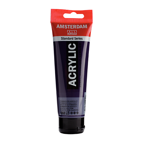 TINTA ACRÍLICA AMSTERDAM 120ML 1709-568 VIOLETA AZUL PERMANENTE