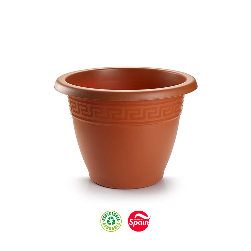 Vaso Redondo 20cm Terracota