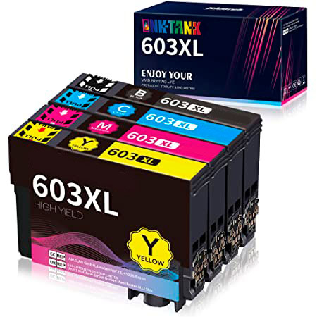 MultiPack 4 Tinteiros Epson 603 XL Compatíveis (C13T03A64510)