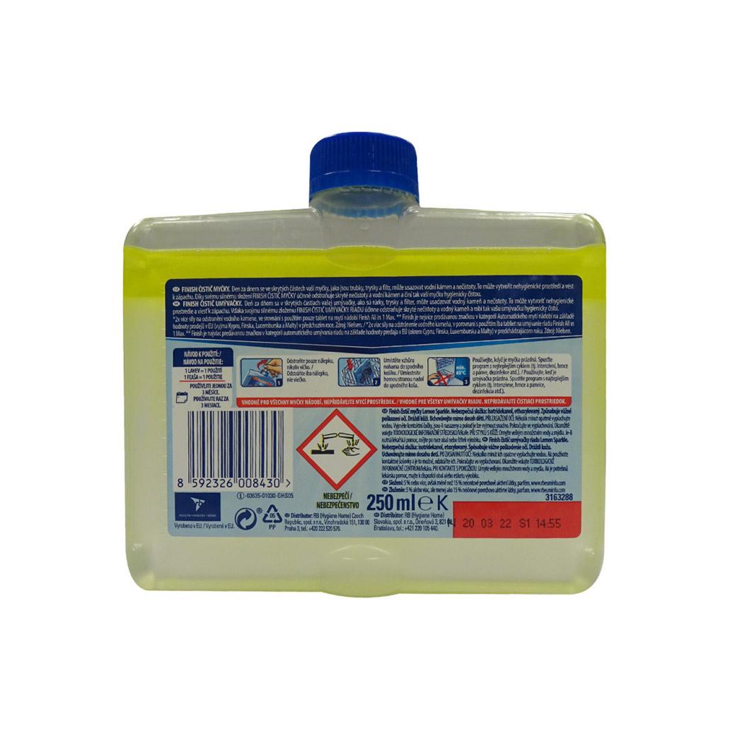 Limpa Máquina Loiça Finish Limão 250ml - Image 2