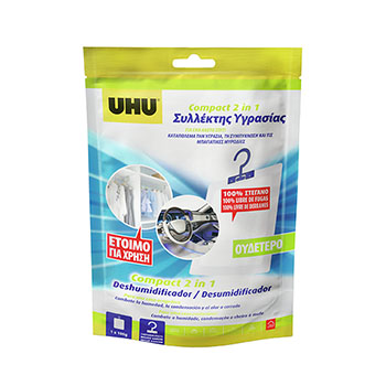 Desumidificador Compacto Neutro UHU 100g