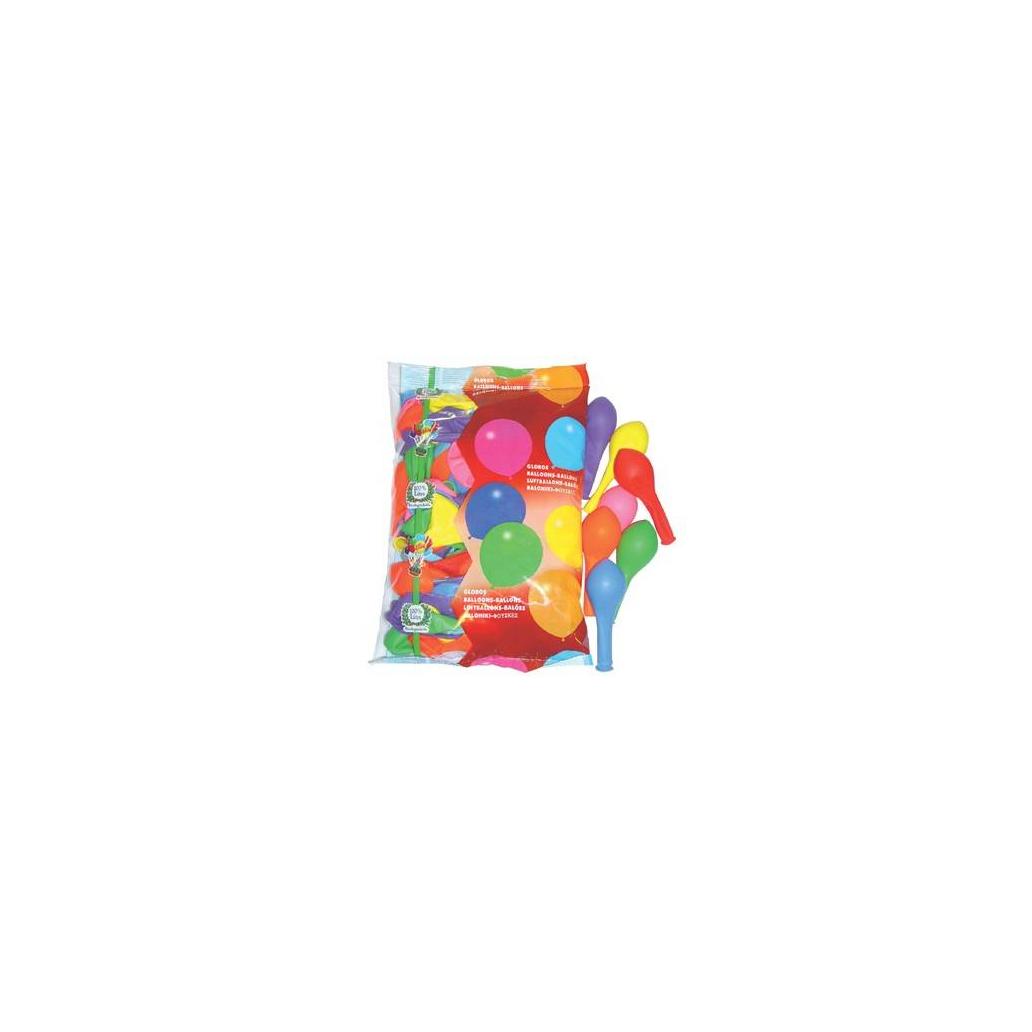Balões Redondos Látex Cores Sortidas Pack 100un