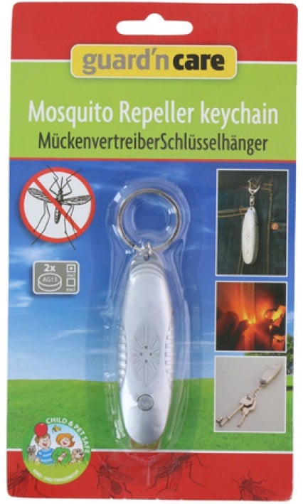 Repelente de Mosquitos c/ Lanterna e Porta-Chaves