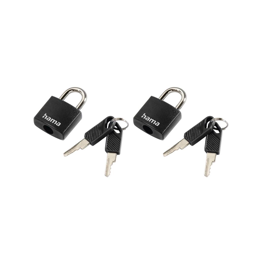 Cadeado com Chave Preto 2un