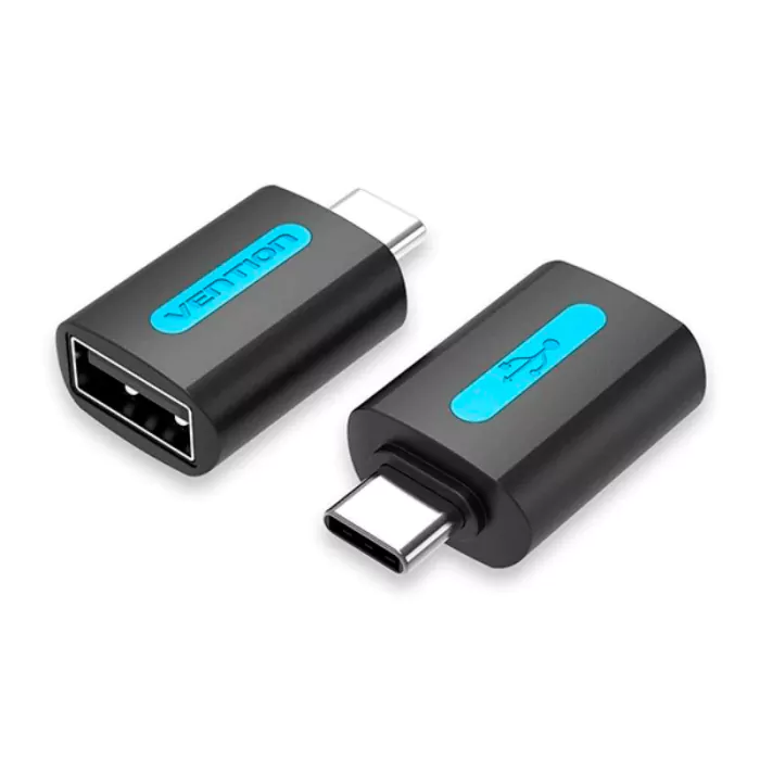 Adaptador USB 2.0 Vention USB Type-C Macho - USB Fêmea