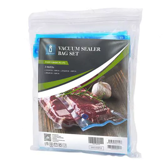 Conjunto de 30 Bolsas Seladoras Zipper Aigostar