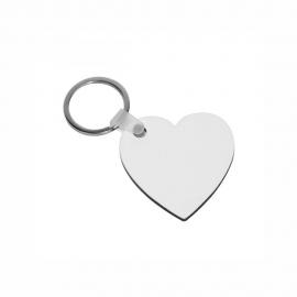 Porta-chaves coração em madeira MDF 50 x 45 mm, em caixa individual