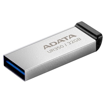 FLASH MEMORY 128GB USB3.2 GEN1 5GBPS ADATA UR350 BLACK