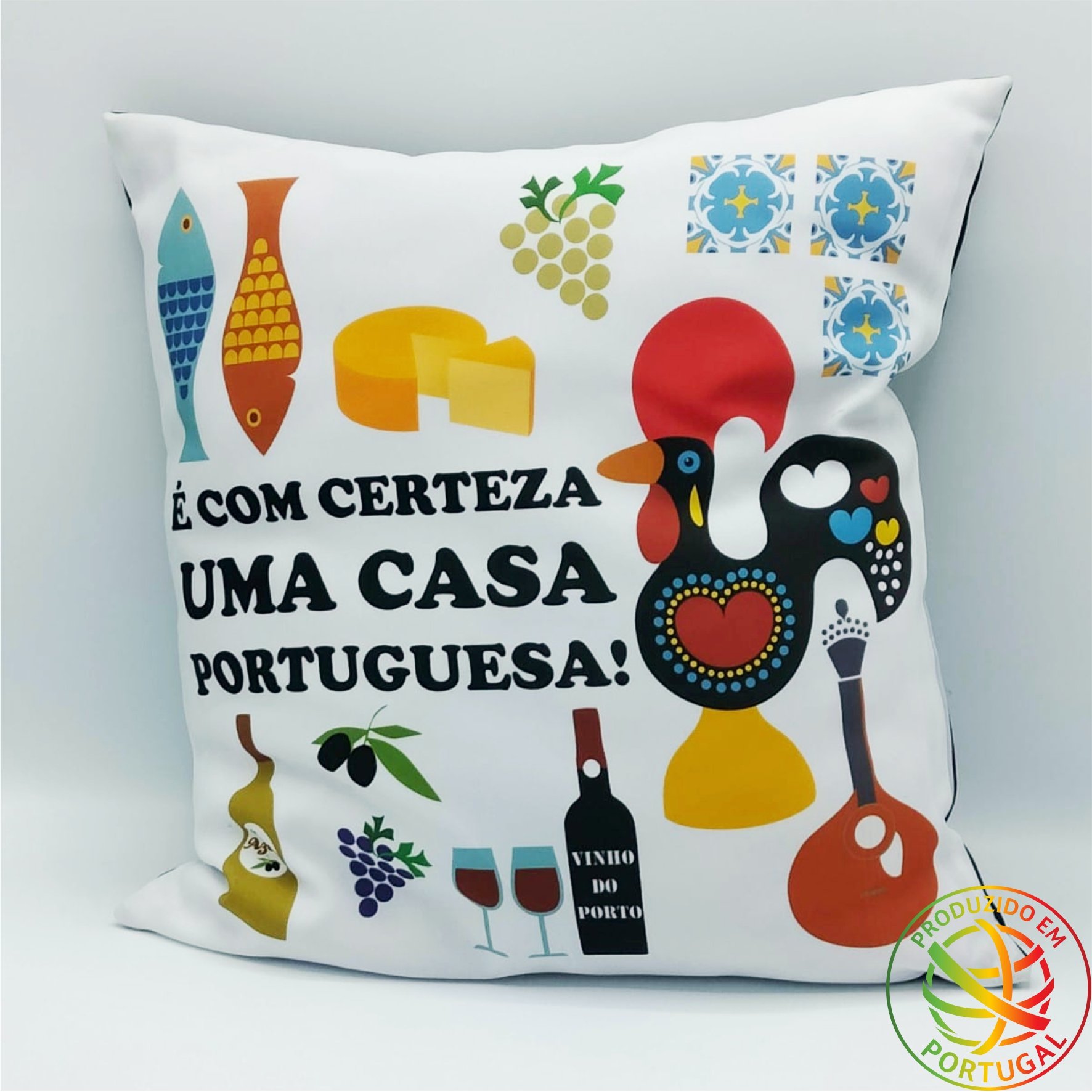 Fronha Almofada Quadrada traseira Preta - Image 2