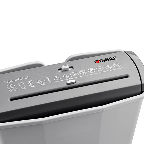 DESTRUIDORA PAPEL DAHLE PAPERSAFE 60 PS60 - 6 FOLHAS, 6MM, 11 LITROS - Image 2