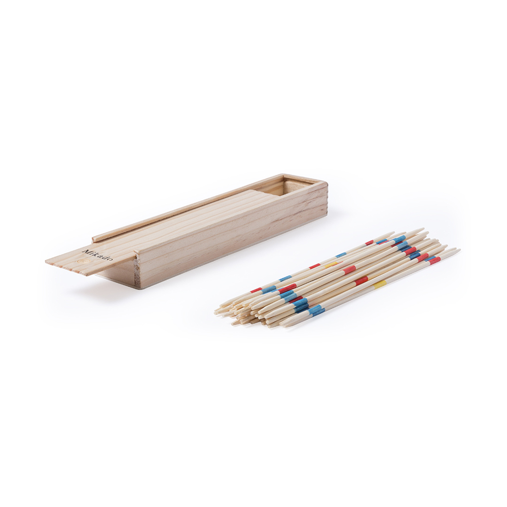 Jogo Mikado em Madeira