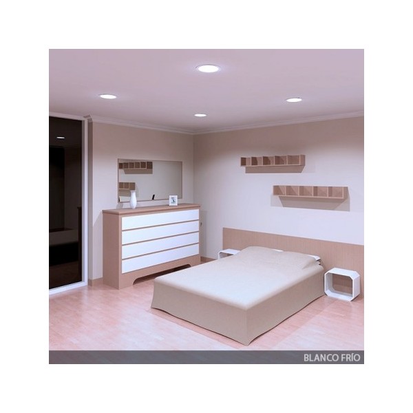 Placas LED 18W 1409Lm 6000ºK Circular 40.000H - Image 2