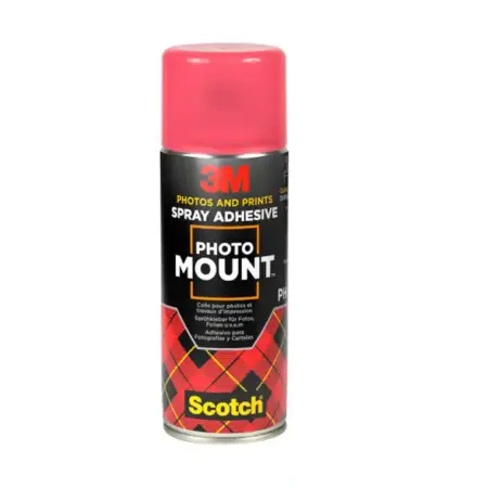 Cola spray adesiva perm 3m photo mount, de 400 ml.
