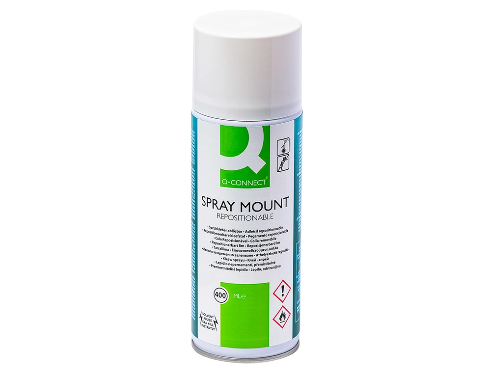 Cola spray adesiva q-connect pack de 400 ml. - Image 2