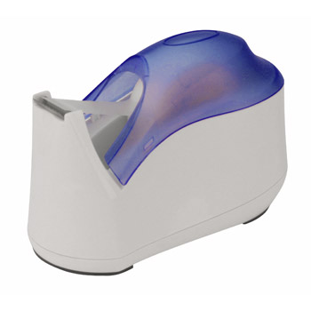 Desenrolador de Secretaria para Fita 33mts Eagle Branco/ Azul