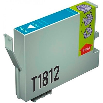Tinteiro Epson Compatível 18 XL, T1812 azul