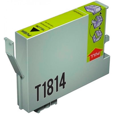 Tinteiro Epson Compatível 18 XL, T1814 amarelo